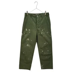 AURALEE(オーラリー) 2025AW WASHED BAGGY SATIN BLEACHED BAKER PANTS ウォッシュド バギー サテン ブリーチ ベイカー パンツ A25AP01BP 3 セージグリーンのサムネイル