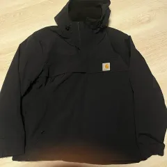 カーハート様ブース アノラック ジャケット ブラック 起毛 L サイズのサムネイル