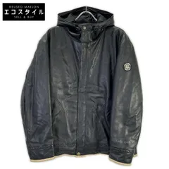 SINACOVA　シナコバ　7853260 ブラック ラムレザー ジップ ジャケット　Lのサムネイル