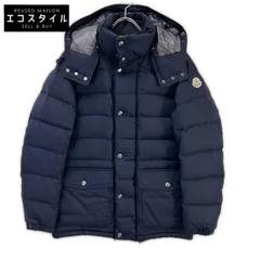 MONCLER　モンクレール　12年製 ネイビー AMBROISE ウール ダウンジャケット　0のサムネイル