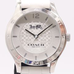 稼動品 COACH コーチ スポーツライン 白ラバーベルト レディース