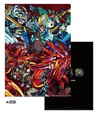 モンスターストライク MONSTER STRIKE モンスト物産展 秋の市 モンストくじ E賞 超絶 クリアファイルのサムネイル