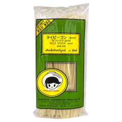 KANCHANA RICE STICK SMALL STRAIGHT 3mm 400g - タイビーフン　センレック　ストレートのサムネイル
