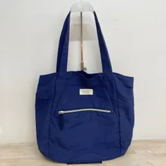 CROCODILE クロコダイル トートバッグ/ハンドバッグ ネイビー 紺色 外ポケット有 肩掛けバッグ[OG00066]のサムネイル