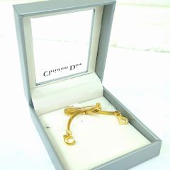 Dior オールドディオール　ブローチ　ハート ゴールド カラーストーン ロココ Dior オールドディオール ブローチ ハート ゴールド カラーストーン