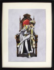 冨樫義博展 レベルE 額装高精細複製原画 - メルカリ