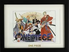 【中古】原画イラストボード 『ONE PIECE』FRAME ART Mini　週刊少年ジャンプ1999年6号のサムネイル