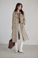 マリ・クレール トレンチコート ベージュのサムネイル