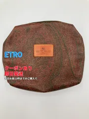 ETRO エトロ ポーチ ブラウン レディースのサムネイル