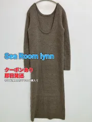 Sea Room lynn シールームリン ワンピース グレー 無地 長袖 ロング・マキシ丈 タイト レディースのサムネイル