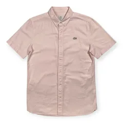 LACOSTE LiVE ラコステ BD オックスフォード 半袖 シャツ サイズ 175/84A /ピンク/ラコステジャパン/メンズのサムネイル