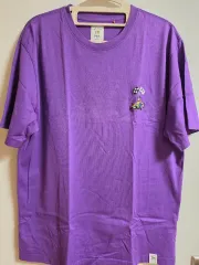 PHIZ PURPLE パープル 半袖 Tシャツ レーシング 刺繍 Lのサムネイル