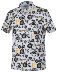 レインスプーナー メンズ トップス ポロシャツ Reyn Spooner Mens Pittsburgh Pirates White Gameday Pua Polo NoColor ホワイトのサムネイル