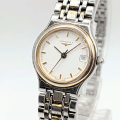 SEIKO 4122-8000 Watch Quartz Men's Silver Round Date Date Y2K 00S