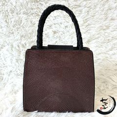 ANNA SUIハンドバッグ スネーク調型押し パープル系 - メルカリ
