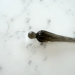 スパイラル ガラスペン グレー 箱入り ディップペン カリグラフィー | Gray Spiral Glass Dip Pen Calligraphy Writing Tool Boxedのサムネイル