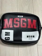 MSGM ロゴ クロスバック ブラックのサムネイル