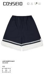 COYSEIO LACE SHORTS NAVY レース ショーツ ネイビー - メルカリ