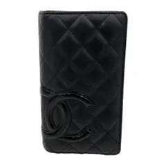シャネル(Chanel) シャネル 長財布 カンボン ラムスキン ブラック レディース P3127236のサムネイル