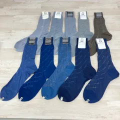 未使用 まとめて10点セット ピエールカルダン/pierre cardin メンズ 靴下/ソックス Mサイズ ブルー/グレー/ブラウン[OQ03772]のサムネイル