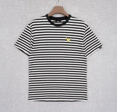 ワキWILL LEE 22SS ストライプ ラウンドネック 半袖 Tシャツ Mのサムネイル