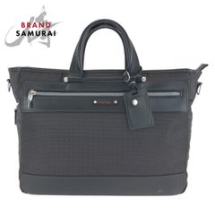 美品 ポールスミス 2wayビジネスバッグ ヘリンボーン ソフト