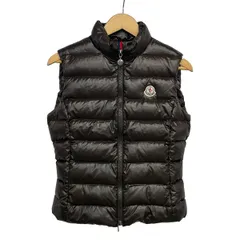 MONCLER(モンクレール) ダウンベスト サイズ1 S レディース美品 GHANY(ガーニー) ダークブラウン 冬のサムネイル