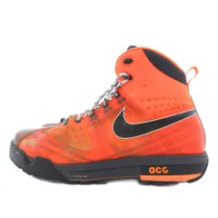 ナイキエーシージー NIKE ACG ACG ズーム ガイアドーム GORE-TEX スニーカー 29 オレンジ 黒 ブラック ハイカット 格子状ライン つま先補強 375726-801 /SXのサムネイル