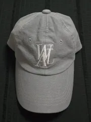 WOOALONG シグネチャー ロゴ ベースボールキャップ ダスティ ブルー Sのサムネイル