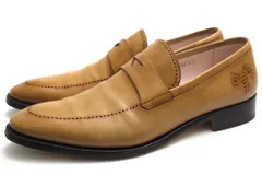 ゼニア／Ermenegildo Zegna シューズ ビジネスシューズ 靴 ビジネス メンズ 男性 男性用 レザー 革 本革 ベージュ  CA09 A0316F パティーヌ染め グッドイヤーウェルト製法 レザーソールのサムネイル