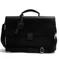アルマーニ／GIORGIO ARMANI バッグ ブリーフケース ビジネスバッグ 鞄 ビジネス メンズ 男性 男性用 ナイロン レザー 革 本革 ブラック 黒  YGM363 YCA24 2WAY ショルダーバッグのサムネイル