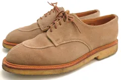 アルフレッドサージェント／Alfred Sargent シューズ ビジネスシューズ 靴 ビジネス メンズ 男性 男性用 スエード スウェード レザー 革 本革 ベージュ  2429 APRON GIBSON エプロンダービー Uチップ レザーソール グッドイヤのサムネイル