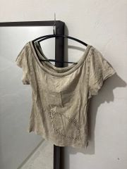新品タグ付き MSCHF LACE STRAP SLEEVELESS beige 新品タグ付き MSCHF LACE STRAP SLEEVELESS beige - メルカリ