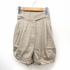 フレイアイディー FRAY I.D パンツ ショート キュロット 紐リボン シンプル 0 ベージュ /ST27のサムネイル