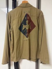 RRL ダブルアールエル ラルフローレン ドビー グラフィック オーバー