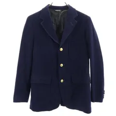 Polo by Ralph Lauren ポロバイラルフローレン 80s 緑タグ テーラードジャケット 18 ネイビー レディース 古着のサムネイル