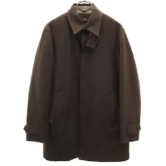 BARACUTA バラクータ 日本製 長袖 ステンカラーコート M ブラウン系 中綿ライナー付き メンズ 古着のサムネイル