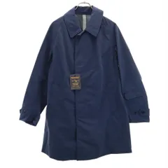 WOOLRICH ウールリッチ 未使用 日本製 長袖 ナイロン ステンカラーコート M ネイビー系 タグ付き メンズ 古着のサムネイル