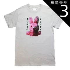 (種類3：Large) Sonic Youth / Dirty Bunny Tee (Grey) - ソニック・ユース Tシャツのサムネイル