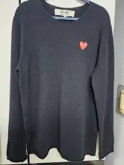 正規品 COMME des GARCONS コム・デ・ギャルソン ラウンドニット 廃盤商品 xlのサムネイル