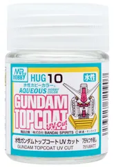HUG10 水性ガンダムトップコート UVカット 75%つや消し 18mlのサムネイル