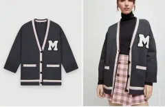 マージュ パッチ カレッジ カーディガンのサムネイル
