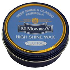 M.モゥブレィ シューケア製品 ハイシャイン/鏡面磨き用ワックス ニュートラル 60ml