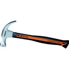 新品 TRUSCO(トラスコ) くぎ抜きハンマー(カーボンファイバー柄) #1 TKNH-10C × 5本 【ケース販売】