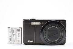 RICOH CX4 ブラック コンパクトデジタルカメラ 動作確認済み ケース