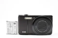 ★実用品★ リコー RICOH CX4 ブラック コンパクトデジタルカメラ RYM6443 #220のサムネイル