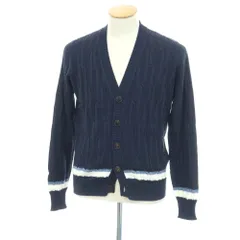 【新品】ドルモア DRUMOHR コットンカシミヤ カーディガン ネイビー【サイズ44】【メンズ】のサムネイル