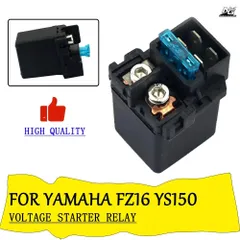 オートバイ整流器電動モータースペアソレノイド電圧スターターリレーヤマハFZ16 FZ16 YS150 YS150 FZ16のサムネイル