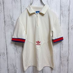 超美品】アディダス×アーセナル ICON長袖ポロシャツ M トレフォイル 白