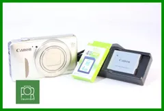 【動作保証・点検済】極上品■到着後即使える■Canon PowerShot SX600 HS ｺﾞｰﾙﾄﾞ■バッテリー・チャージャー・4GB SDカード付き■J3のサムネイル